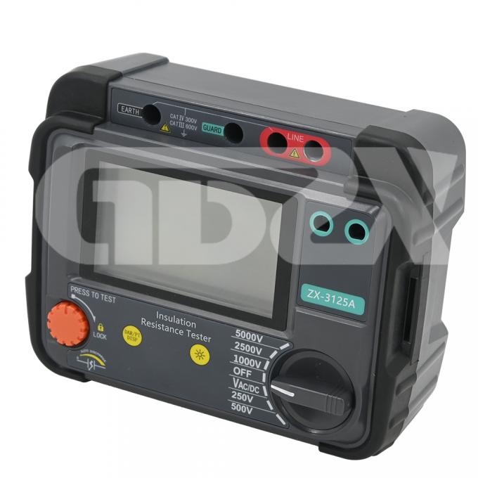 French Isolation ZX-3125A Testeur d'isolation à haute tension Megger 5KV Teste de ...