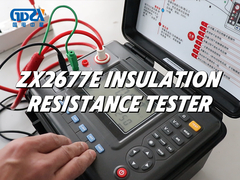 ZX2677E+ Testeur numérique de résistance d'isolation haute tension pour l'essai de capacité