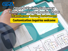 Testeur complet du transformateur à fréquence variable ZXHQ-B+