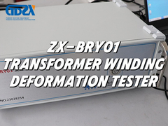 Équipement d'essai de transformateur de puissance FRA Analyseur de réponse de fréquence de balayage