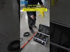 Ensemble de test compact à haute tension en courant continu, régulation de l' équipement électronique de test