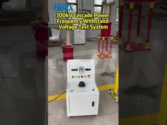 Tension de tenue à la fréquence de puissance en cascade de 300 kV