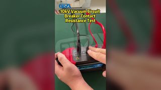 Test de résistance de contact du disjoncteur à vide 10kV