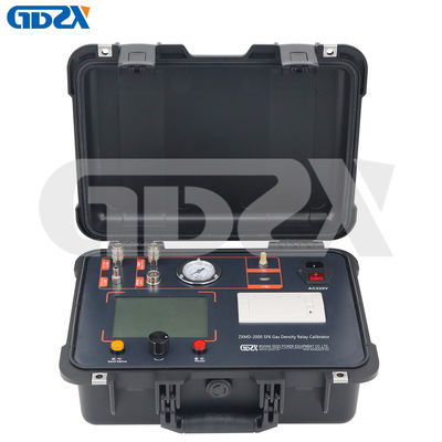 ZXMD-2000 220V 30W Testeur automatique de protection contre le relais Calibrateur de relais de densité de gaz SF6 intelligent